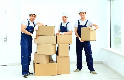 Apartment move items arranged for small removals in Blackwall